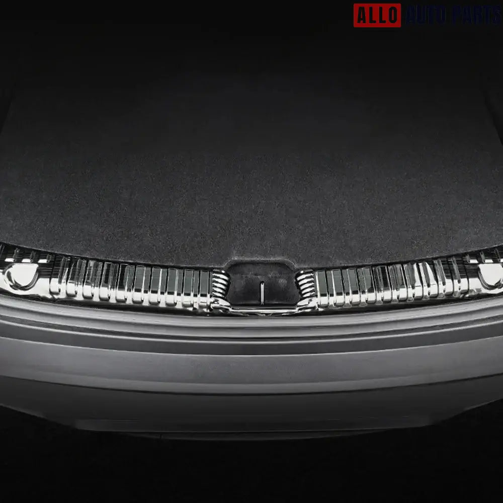2025 Tesla Model Y Juniper Trunk Sill Protector - Stainless Steel Scuff Plate - Tesla Interior Accessories> Frunk Trunk