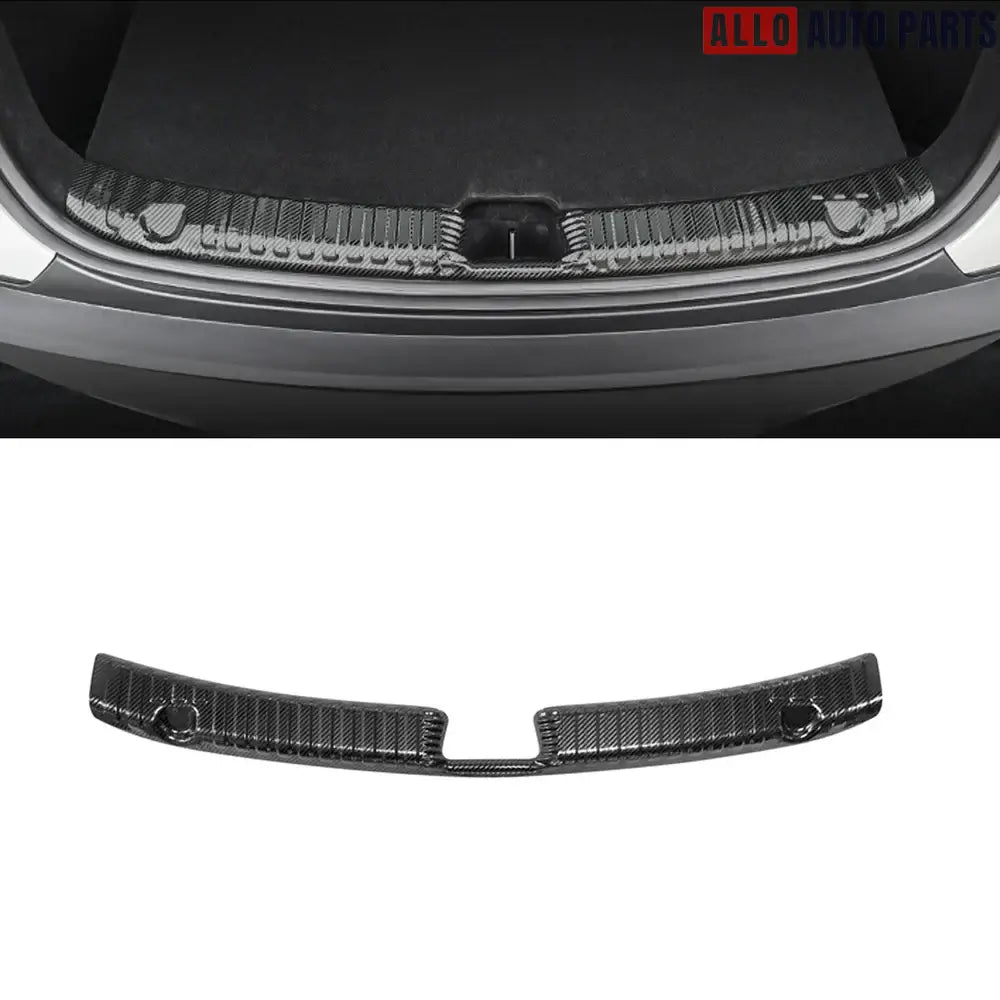 2025 Tesla Model Y Juniper Trunk Sill Protector - Stainless Steel Scuff Plate - Tesla Interior Accessories> Frunk Trunk