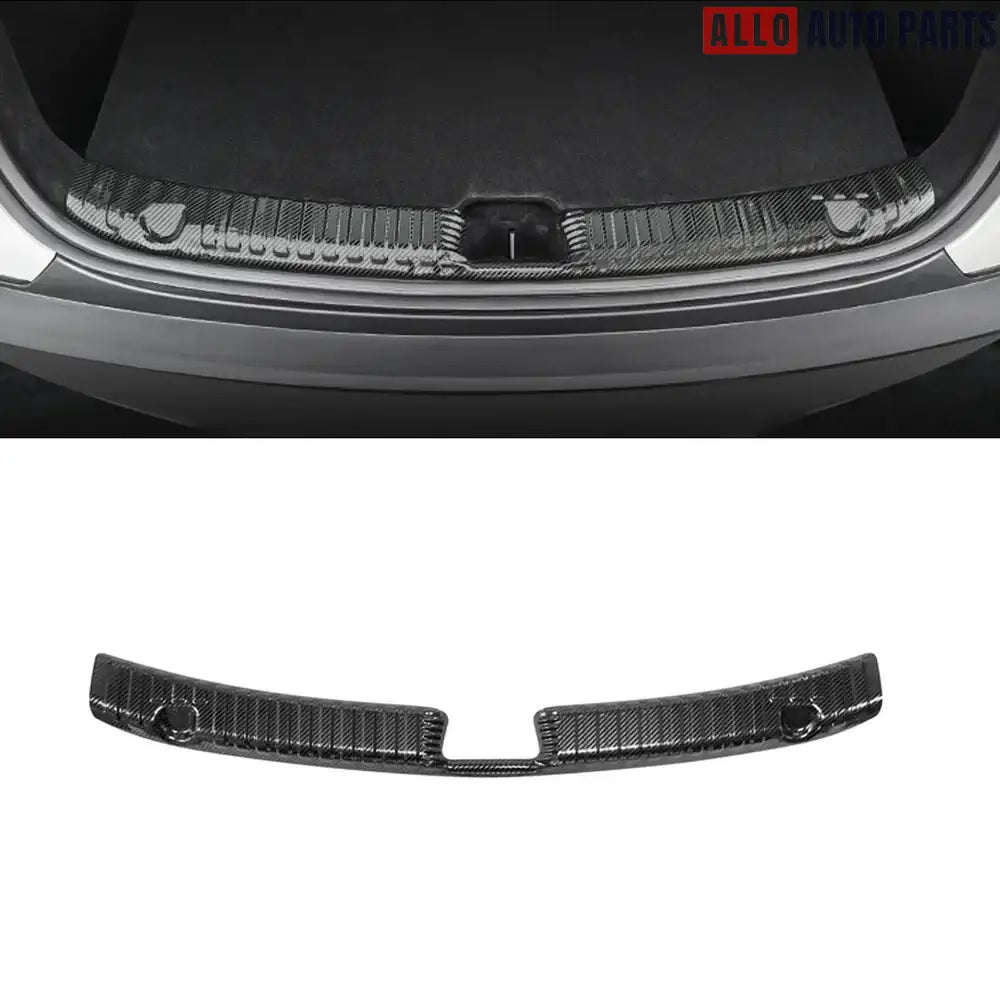 2025 Tesla Model Y Juniper Trunk Sill Protector - Stainless Steel Scuff Plate - Tesla Interior Accessories> Frunk Trunk