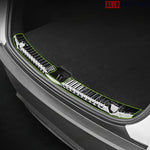 2025 Tesla Model Y Juniper Trunk Sill Protector - Stainless Steel Scuff Plate - Tesla Interior Accessories> Frunk Trunk