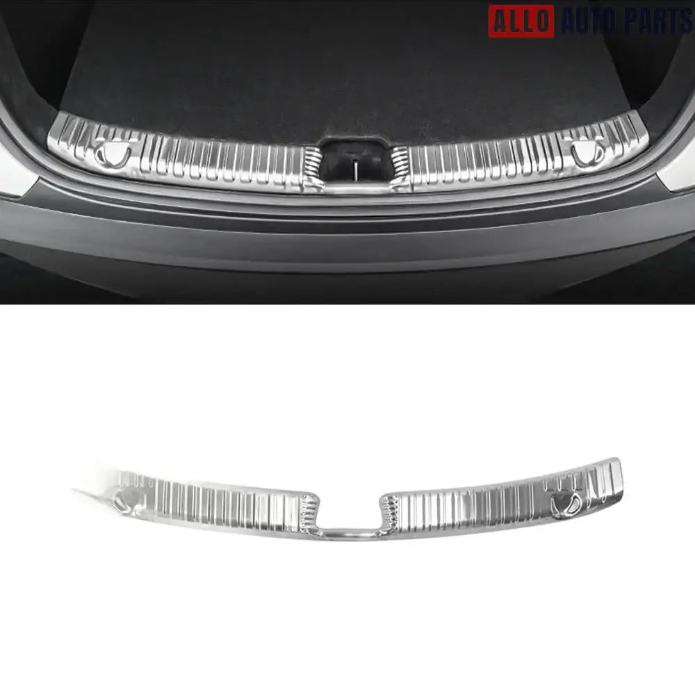 2025 Tesla Model Y Juniper Trunk Sill Protector - Stainless Steel Scuff Plate - Tesla Interior Accessories> Frunk Trunk