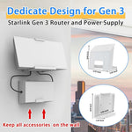 alloautoparts-router-power-supply-wall-mount-kit-for-starlink-gen-3-no-drilling-or-screws-required