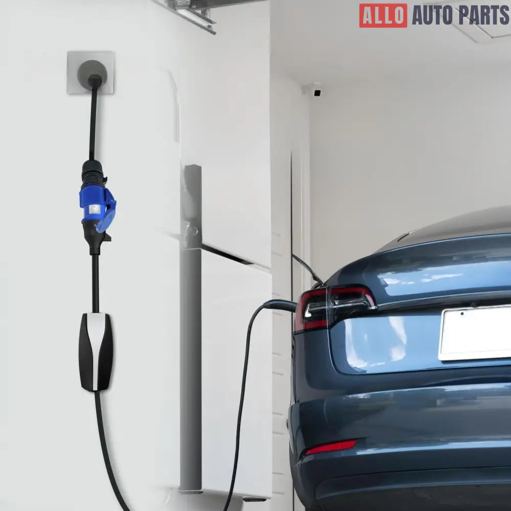 32A CEE to Tesla Adapter | Gen 2 Mobile Connector Charging Cable | 3-Pin Blue - Tesla Exterior Accessories > Charger