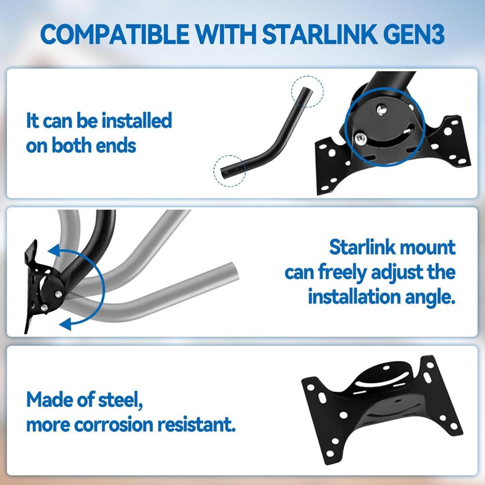 alloautoparts-adjustable-roof-wall-mount-kit-for-starlink-gen-3