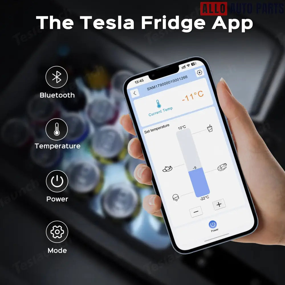 40L Trunk Refrigerator for Tesla Model X (6/7 Seats) - Portable 12V Freezer - Tesla Interior Accessories > Frunk Trunk