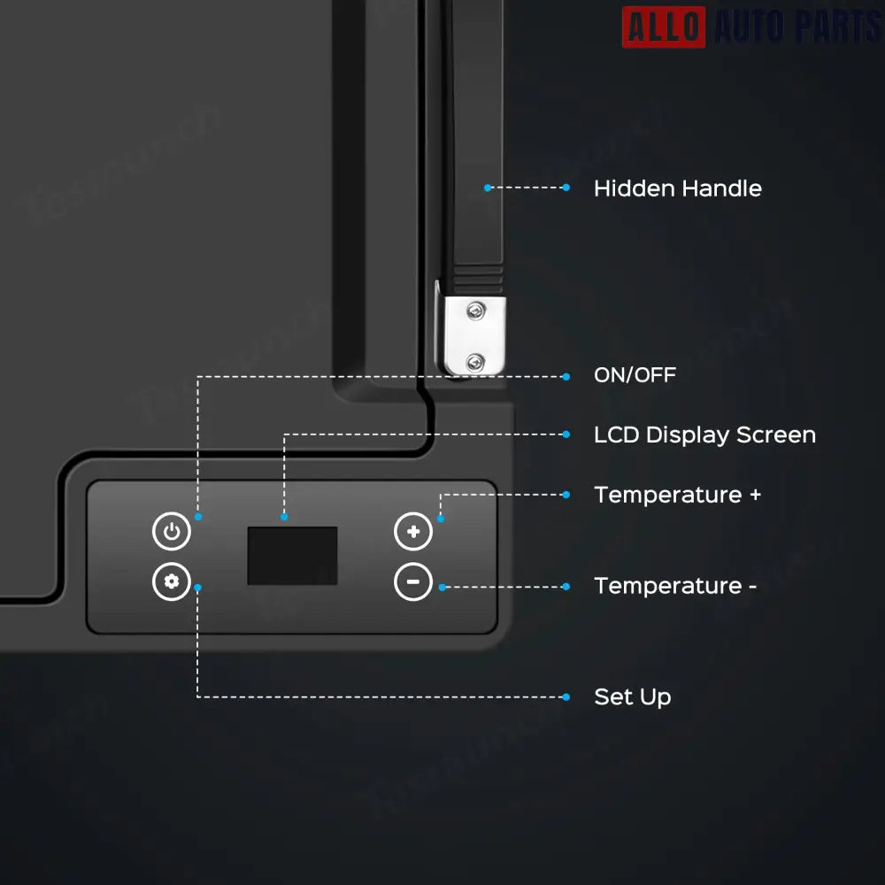 40L Trunk Refrigerator for Tesla Model X (6/7 Seats) - Portable 12V Freezer - Tesla Interior Accessories > Frunk Trunk