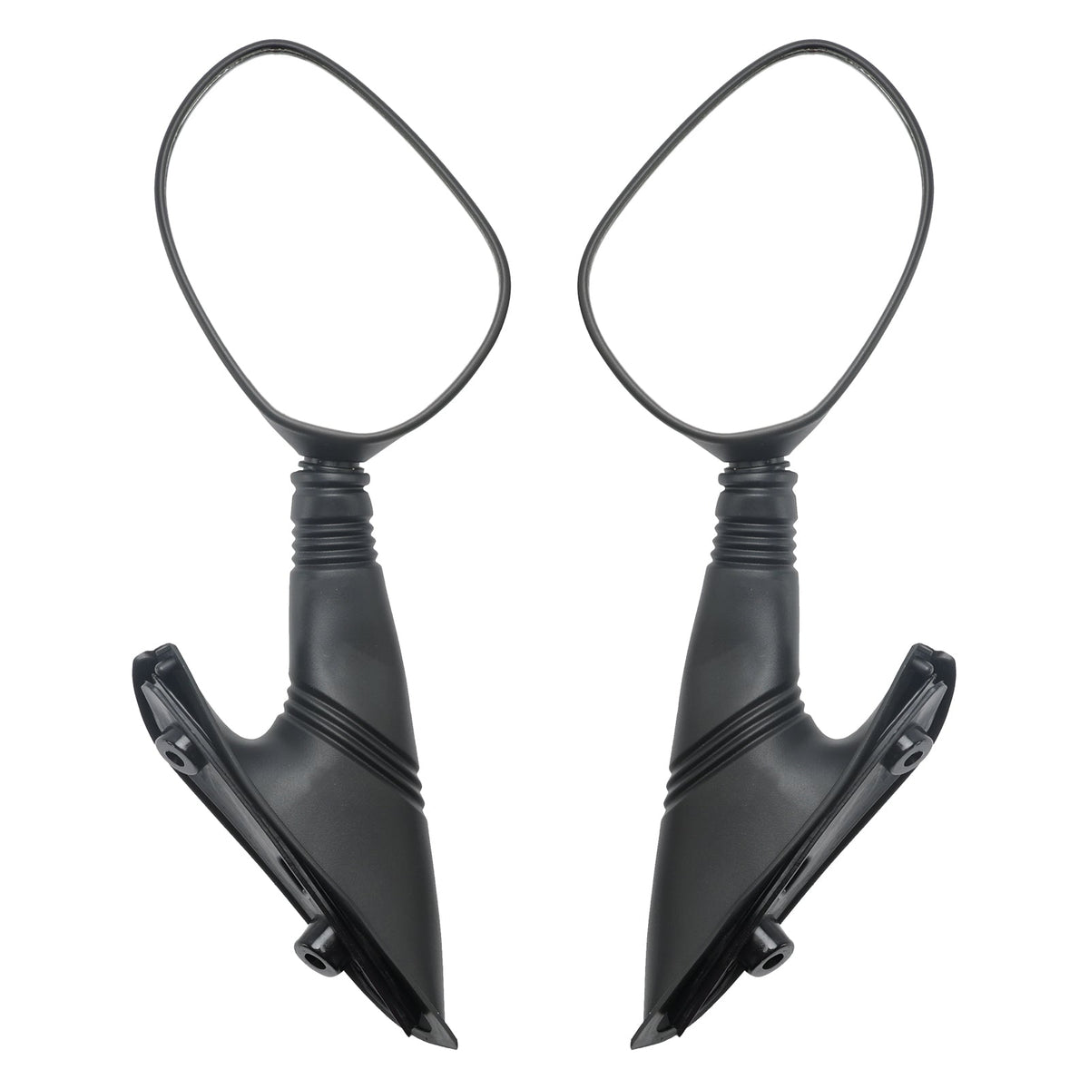 BLACK PAIR of REAR VIEW MIRRORS FOR PIAGGIO X9 125/180/200/250/500 2000-2003