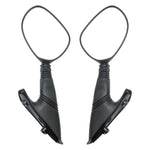 BLACK PAIR of REAR VIEW MIRRORS FOR PIAGGIO X9 125/180/200/250/500 2000-2003
