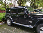 Luxury Weather Shields Weathershields Window Visors for Wrangler JL 2018+ Tinted