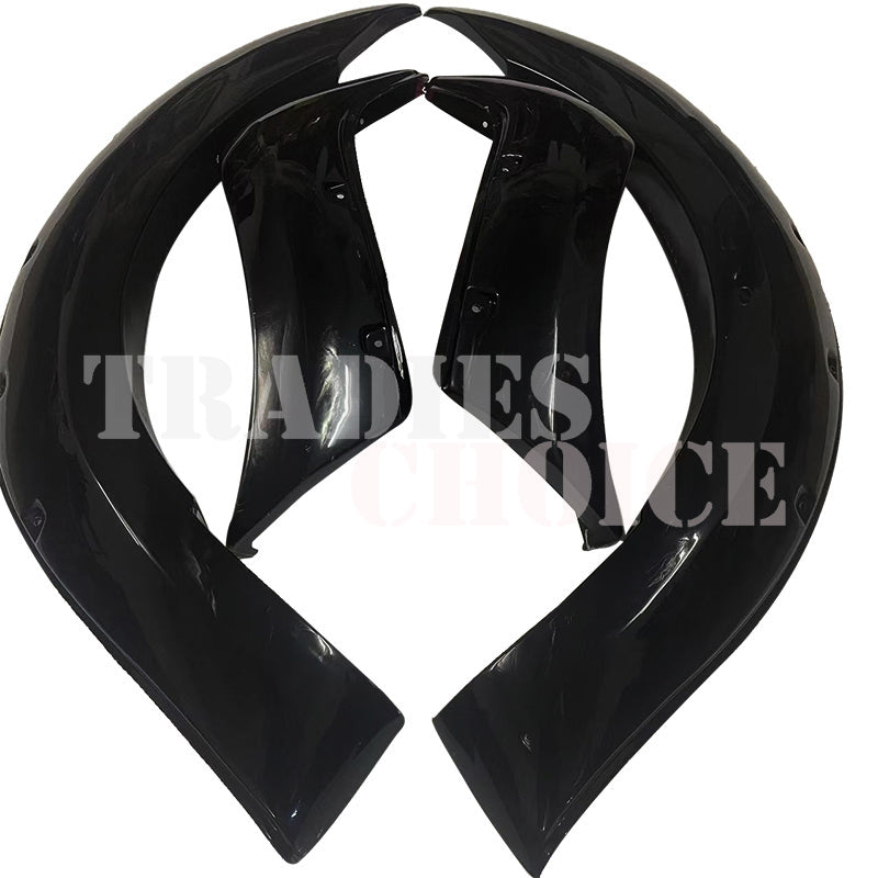 JUNGLE FENDER FLARES SUITS RANGER PX2 2015 - 2018 SMOOTH BLACK
