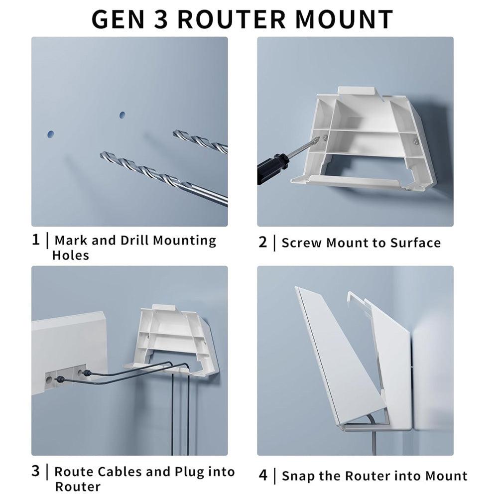 alloautoparts-split-design-router-power-supply-wall-mount-kit-for-starlink-gen-3