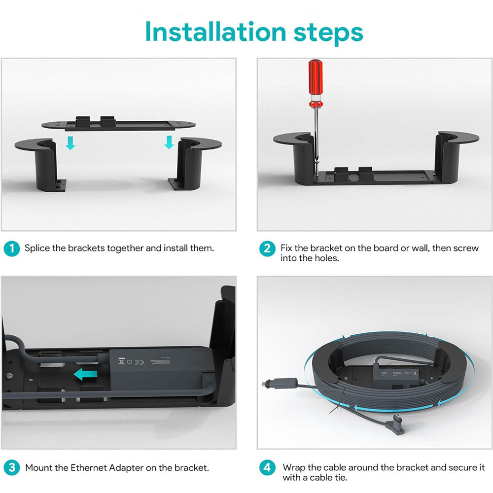 alloautoparts-ethernet-cable-organizer-caddy-mount-for-starlink-gen-3-gen-2