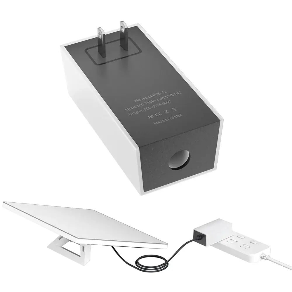 60W Power Supply Adapter for Starlink Mini - 30V 2A AC to DC Replacement Cord - Tesla Interior Accessories > Starlink