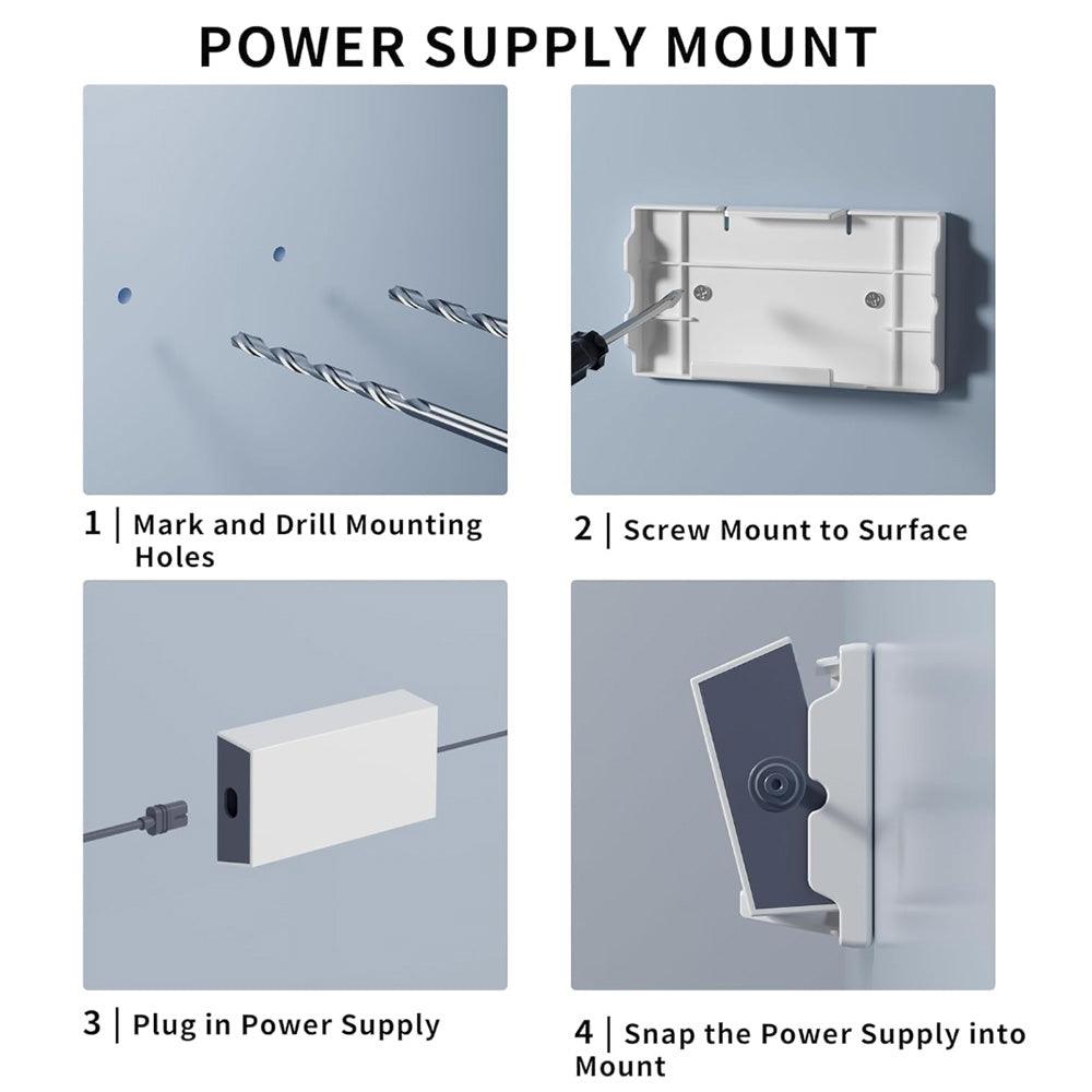 alloautoparts-split-design-router-power-supply-wall-mount-kit-for-starlink-gen-3