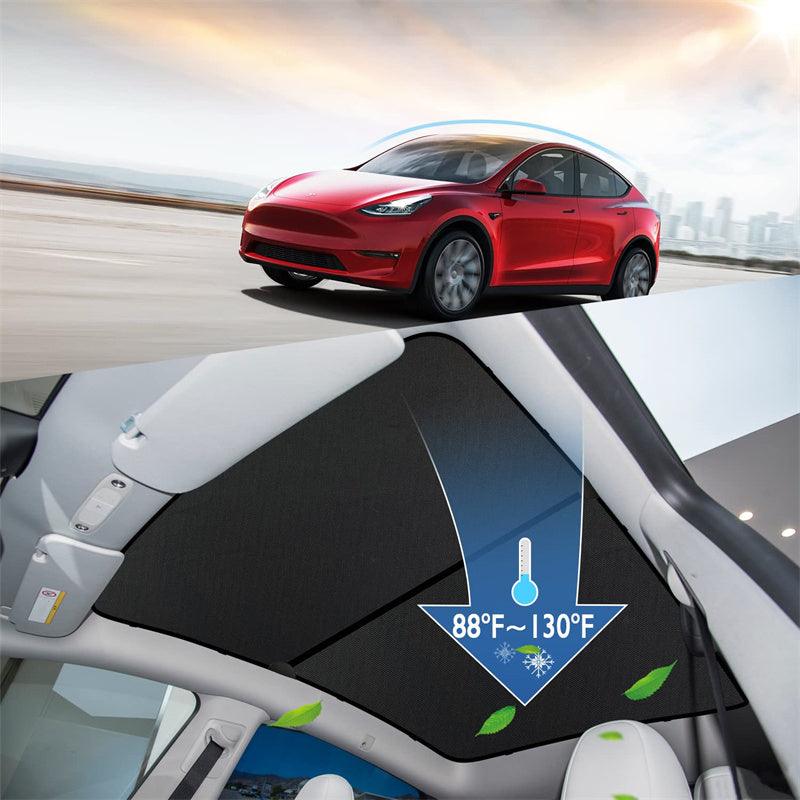 glass-roof-sunshade-front-rear-top-windows-reflective-silver-coated-sun-shade-for-2023-tesla-model-3-y