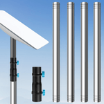 alloautoparts-7ft-ground-pole-rv-mount-kit-with-adapter-for-starlink-gen-2-dish