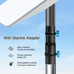 alloautoparts-7ft-ground-pole-rv-mount-kit-with-adapter-for-starlink-gen-2-dish