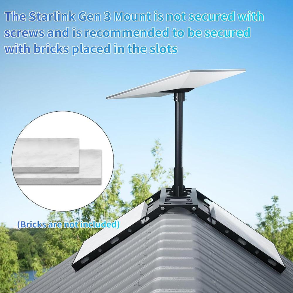 alloautoparts-adjustable-roof-ridge-mount-kit-for-starlink-gen-3-satellite-dish