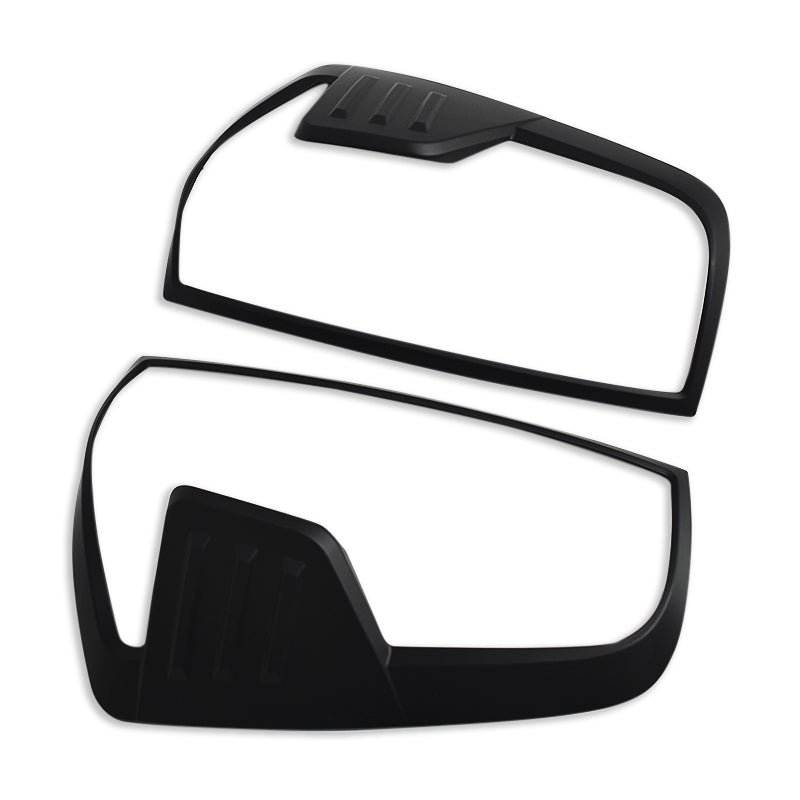 Tail Light Lamp Cover Matte Black for Nissan Navara NP300 D23 2020 MY2021