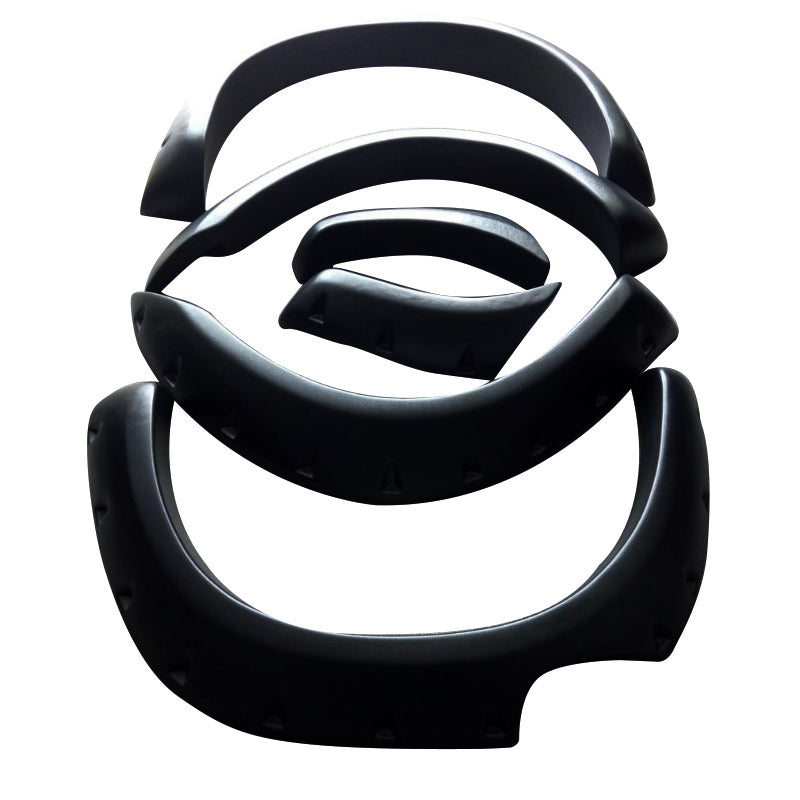 SUPER DUTY JUNGLE FENDER FLARES TEXTURE BLACK GUARD TRIM FITS FORD RANGER PX 1 2012-2015