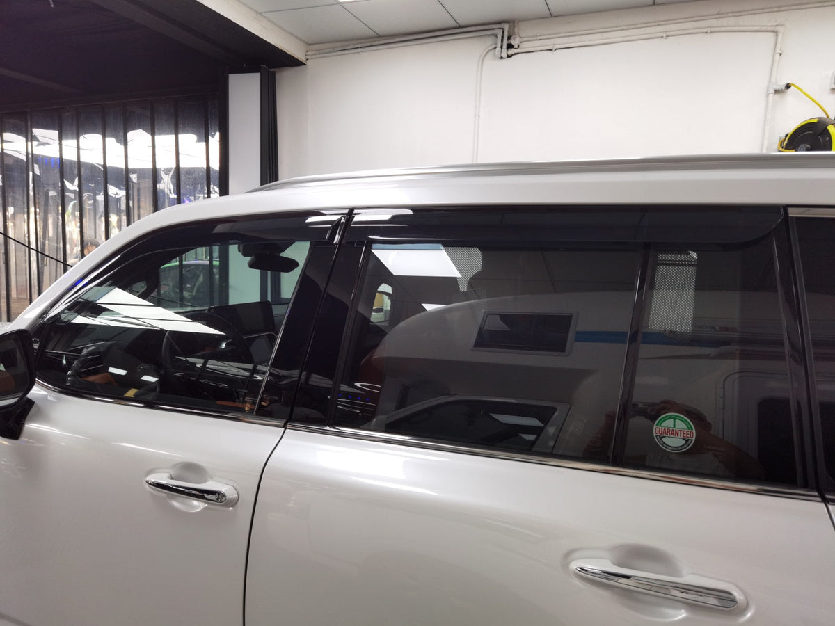 Luxury Weather Shields Weathershields Window Visor for Lexus LX600 2021+