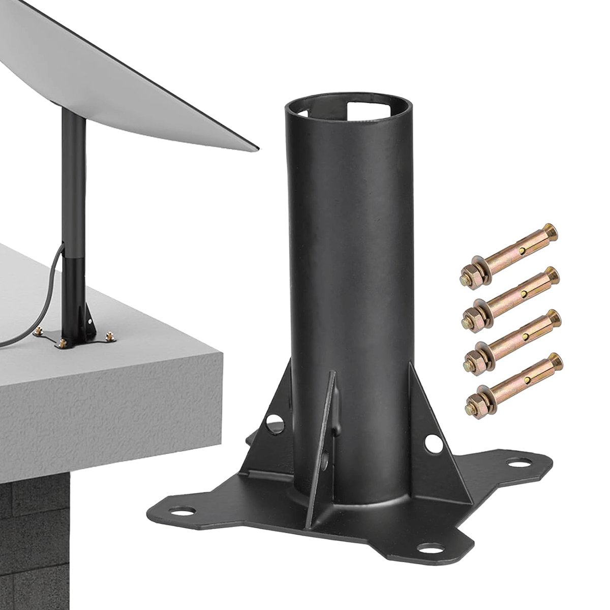 alloautoparts-heavy-duty-carbon-steel-roof-mount-for-starlink-gen-2-dish