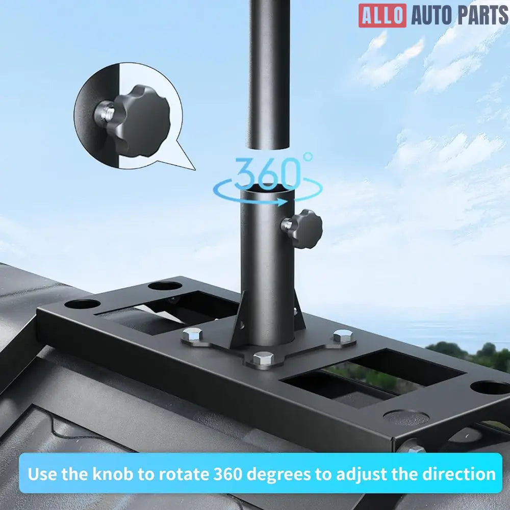 Adjustable Roof Ridge Mount for Starlink Gen 3 | No-Drill V3 Satellite Dish Kit - Tesla Exterior Accessories > Starlink