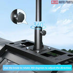 Adjustable Roof Ridge Mount for Starlink Gen 3 | No-Drill V3 Satellite Dish Kit - Tesla Exterior Accessories > Starlink