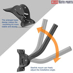 Adjustable Starlink Gen 2 Roof Wall Mount Kit - Heavy Duty Steel Bracket - Tesla Exterior Accessories > Starlink