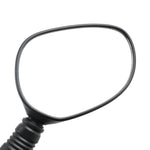 BLACK PAIR of REAR VIEW MIRRORS FOR PIAGGIO X9 125/180/200/250/500 2000-2003