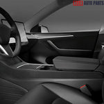 Alcantara Center Console Side Trim for Tesla Model 3 & Y (2017-2024) - 2 Pcs - Tesla Interior Accessories > Center