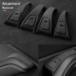 Alcantara Door Button Switch Cover for Tesla Model 3 & Model Y (2017-2023) - Tesla Interior Accessories > Doors > Door