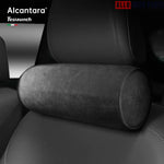 Alcantara Neck Pillow for Tesla Model 3 Y X S | Memory Foam Headrest Support - Tesla Interior Accessories > Seat >