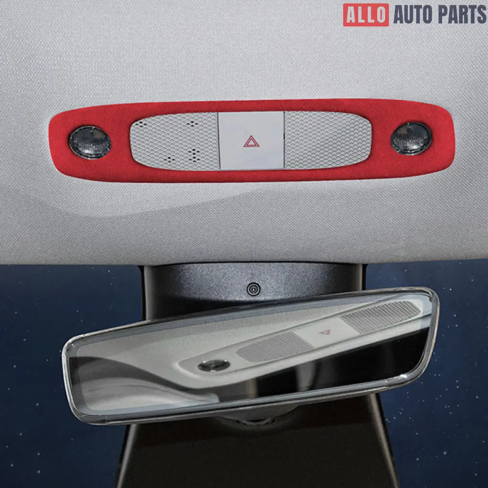 Alcantara Reading Light Cover for Tesla Model 3 (2017-23) & Model Y (2020-24) - Tesla Interior Accessories > Reading