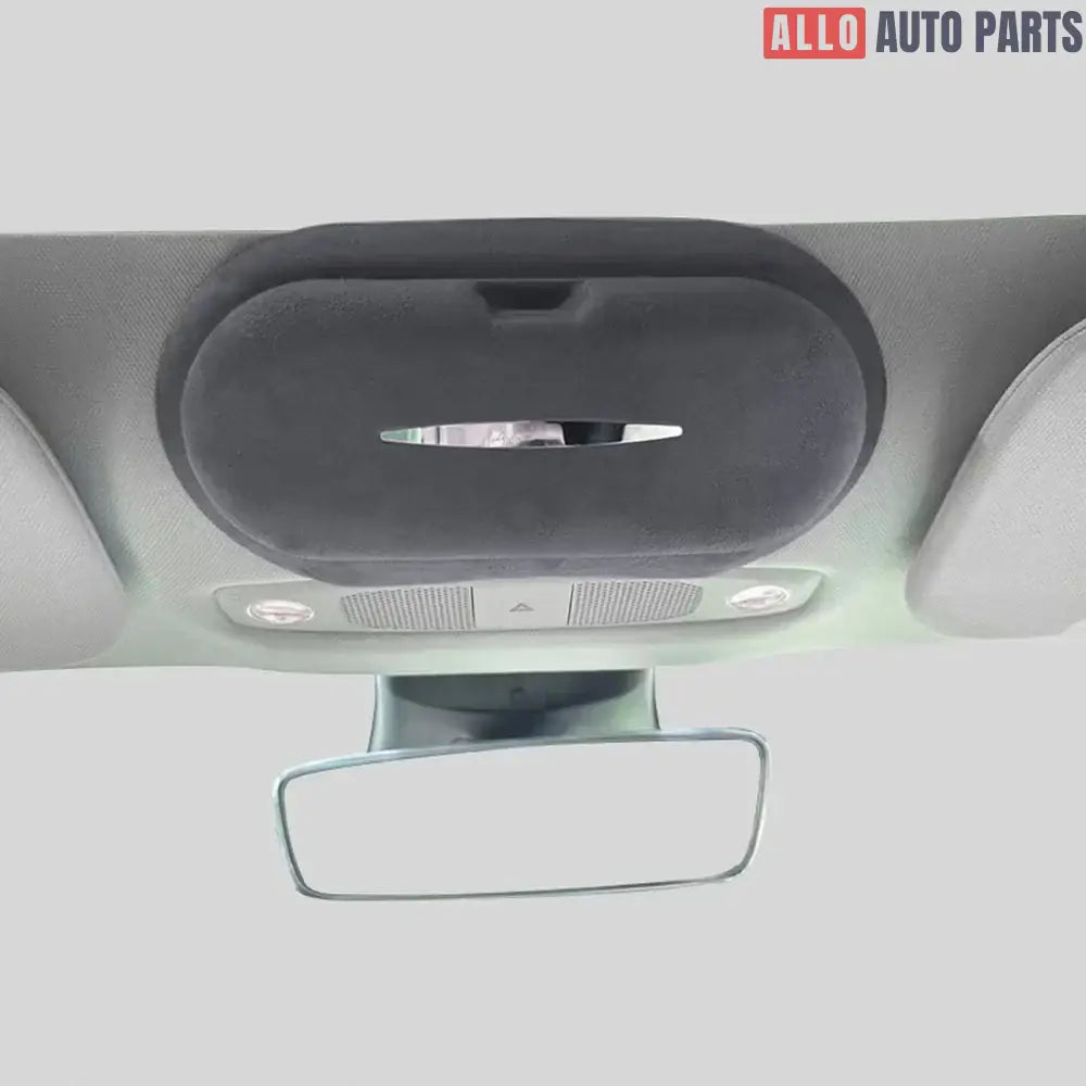 Alcantara Sunglasses Holder for Tesla Model 3 & Model Y | Premium Storage Box - Tesla Interior Accessories > Sunglasses