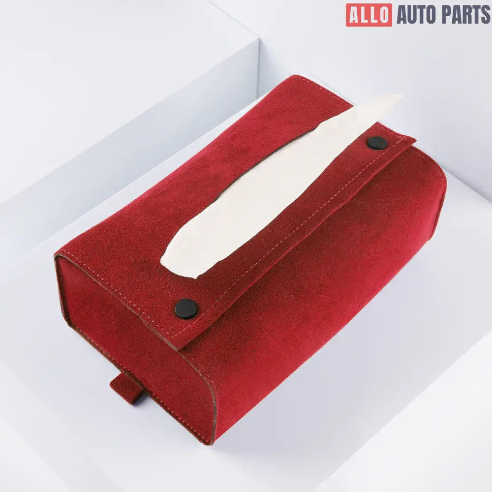 Alcantara Tissue Box for Tesla Model 3/Y/X/S - Premium Luxury Interior Accessory - Tesla Interior Accessories > Seat >