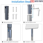 Aluminum Pipe Mount Adapter for Starlink Gen 2 Dish - No-Drill V2 Mount - Tesla Exterior Accessories > Starlink