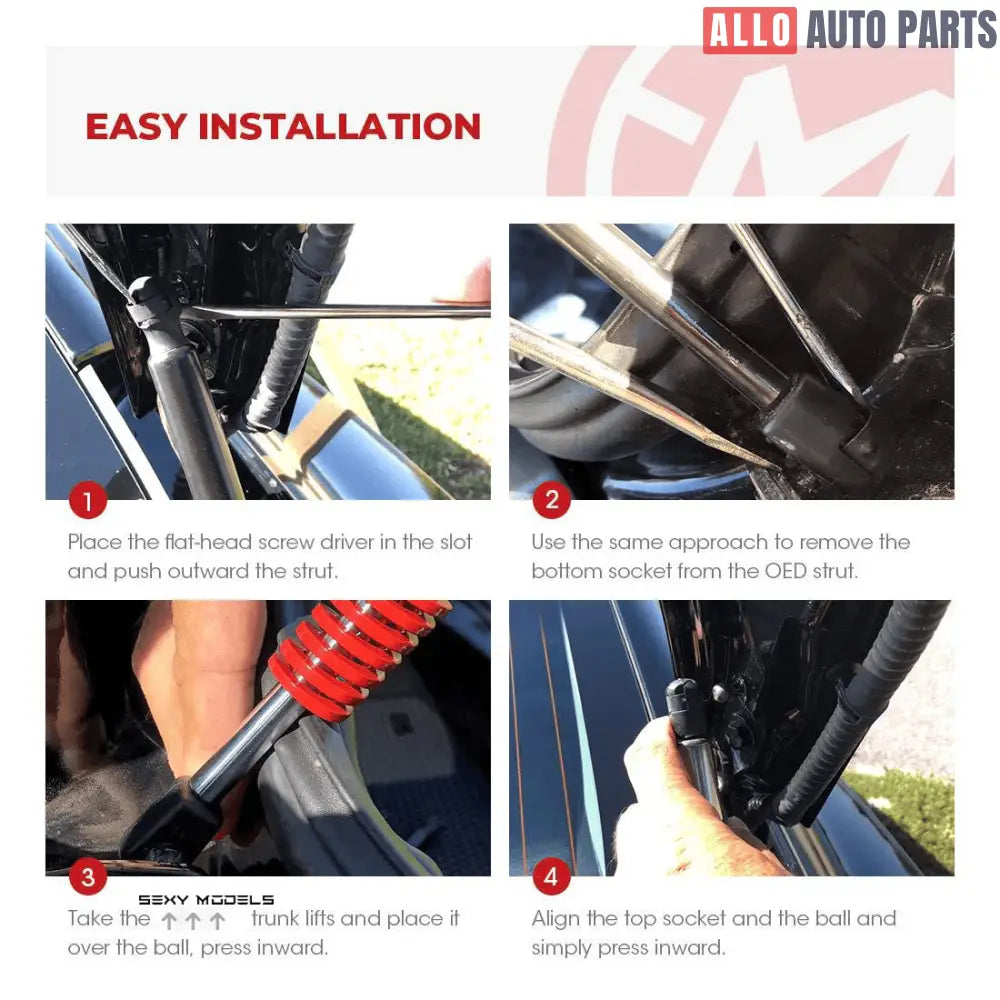 Automatic Trunk Lift for Tesla Model 3 (2017-2023) - Easy Install Struts (2pcs) - Tesla Interior Accessories > Frunk