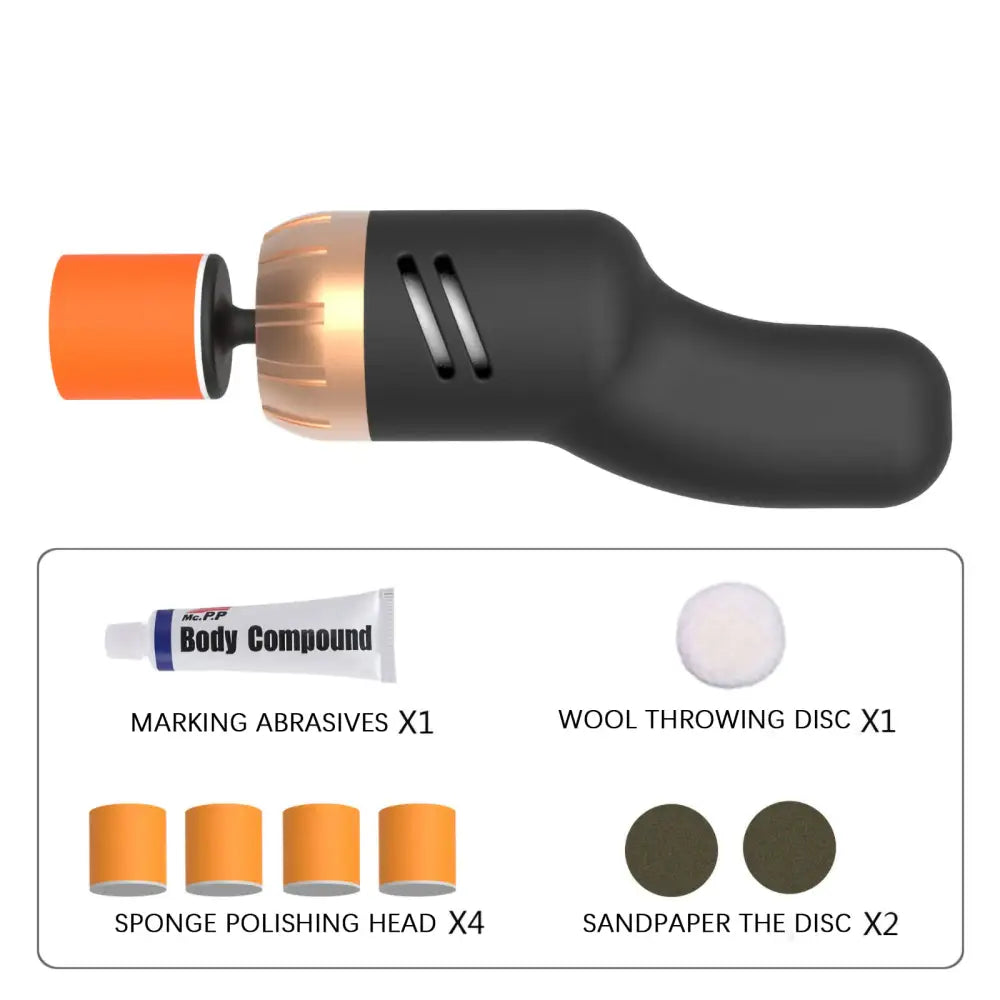 Car Scratch Remover & Mini Polisher Kit - Professional Paint Repair Tool - Tesla Exterior Accessories > Cleaning Kit