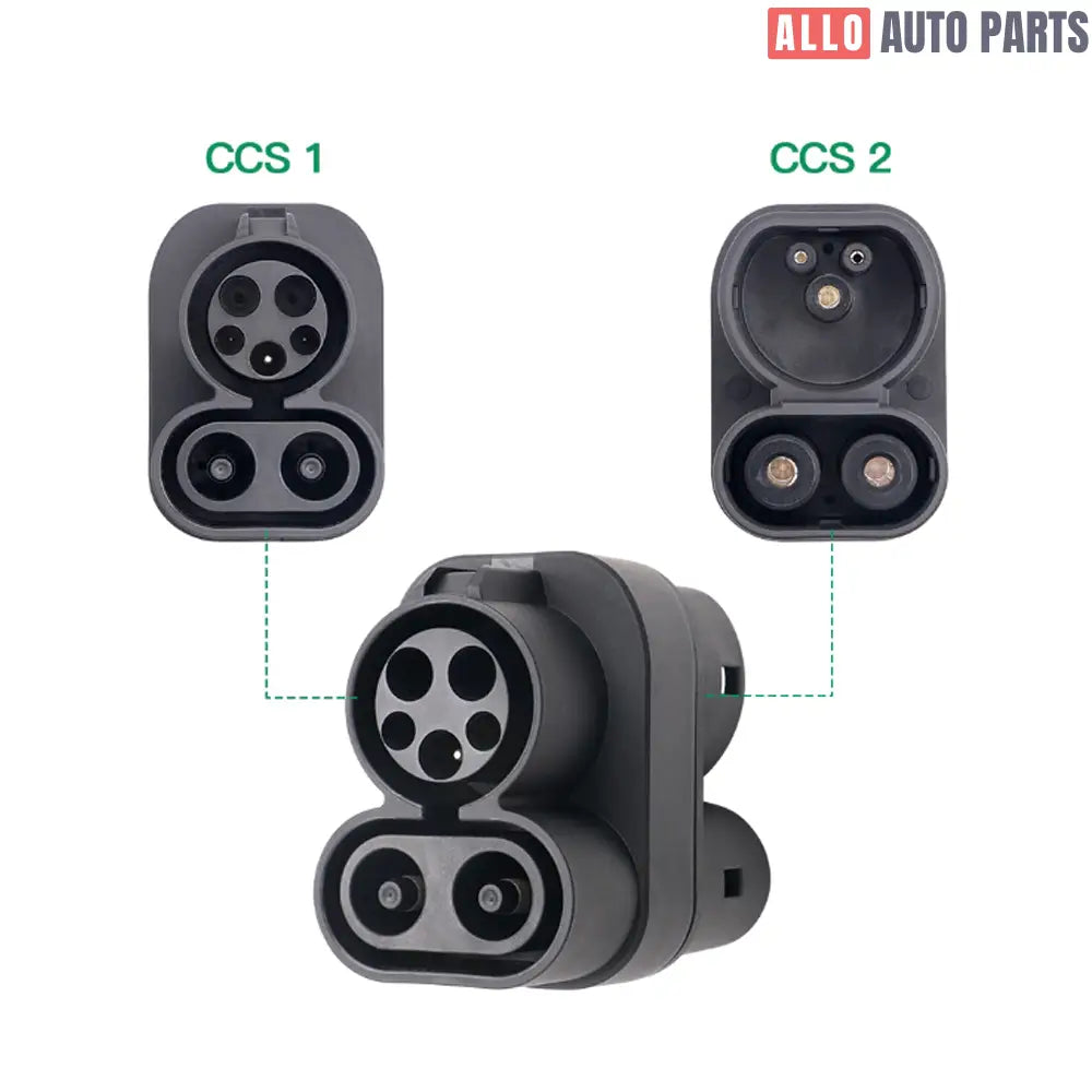 CCS1 to CCS2 Adapter | 300A EV Fast Charging | CCS2 Car to CCS1 Charger - Tesla Exterior Accessories > Charger