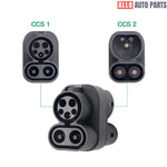CCS1 to CCS2 Adapter | 300A EV Fast Charging | CCS2 Car to CCS1 Charger - Tesla Exterior Accessories > Charger