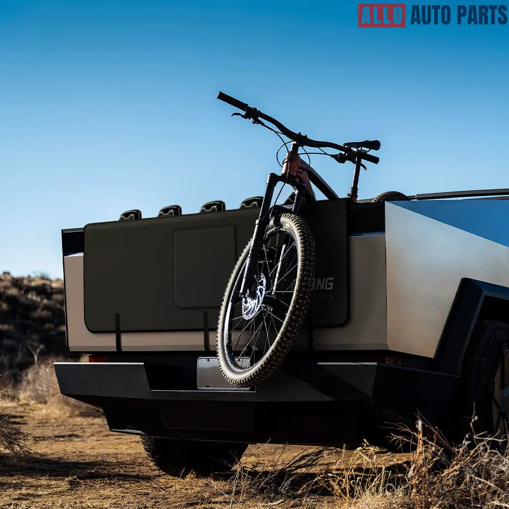 Cybertruck Bike Tailgate Pad - Protective Shield with Tool Pockets - Hold 5 Bikes - Tesla Interior Accessories > Frunk