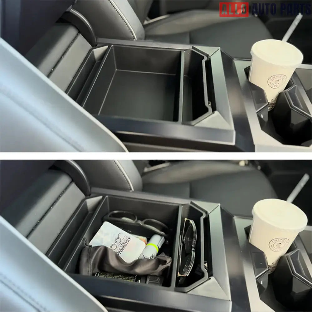 Cybertruck Center Console Organizer Tray - OEM Style Interior Storage Box - Tesla Interior Accessories > Center Console