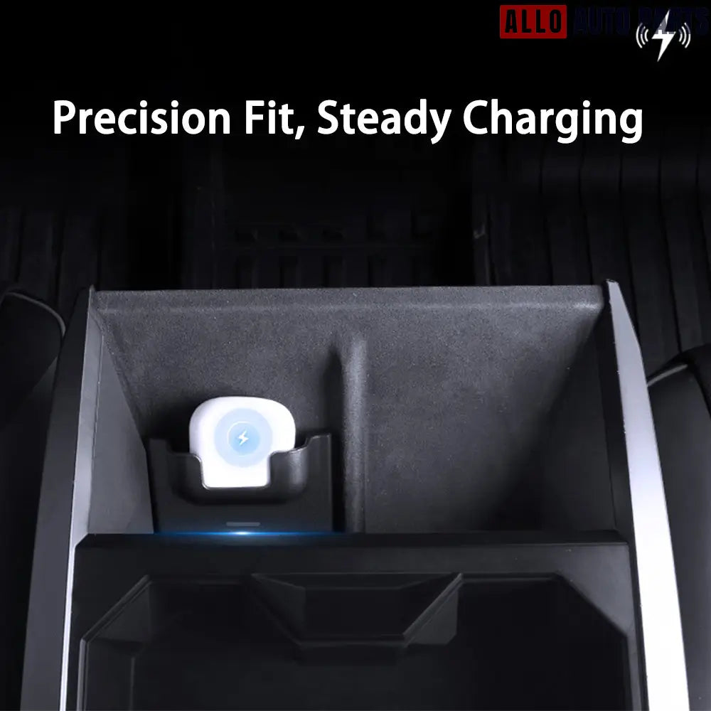 Cybertruck Wireless Charger Holder for AirPods Pro - Secure Fit Accessory - Tesla Interior Accessories > Center Console