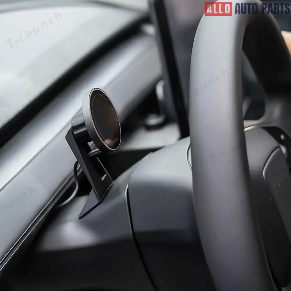 MagSafe Wireless Charger for Tesla Model 3 Highland 2025 Steering Wheel Mount - Tesla Interior Accessories > Dashboard