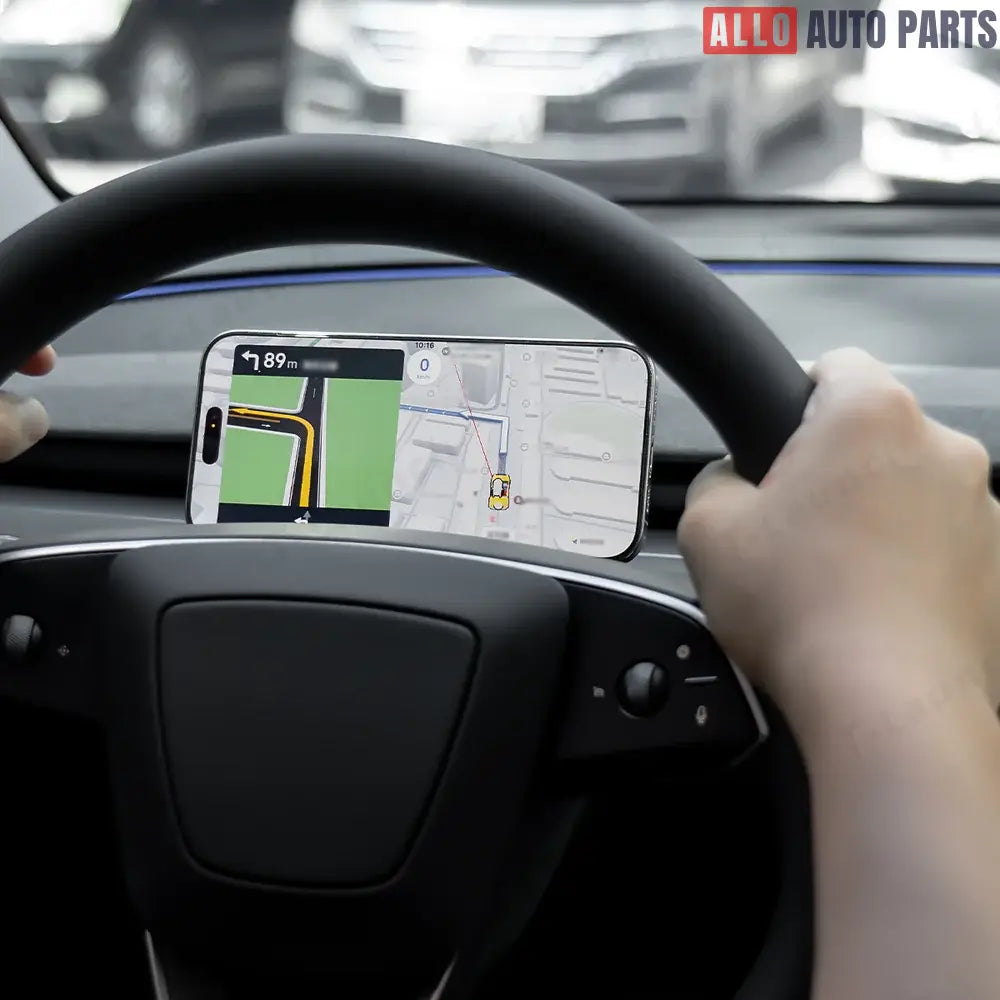 MagSafe Wireless Charger for Tesla Model 3 Highland 2025 Steering Wheel Mount - Tesla Interior Accessories > Dashboard