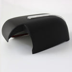 Door Mirror Cover Trim Matte Black with LED Light to suit Triton ML 06-09