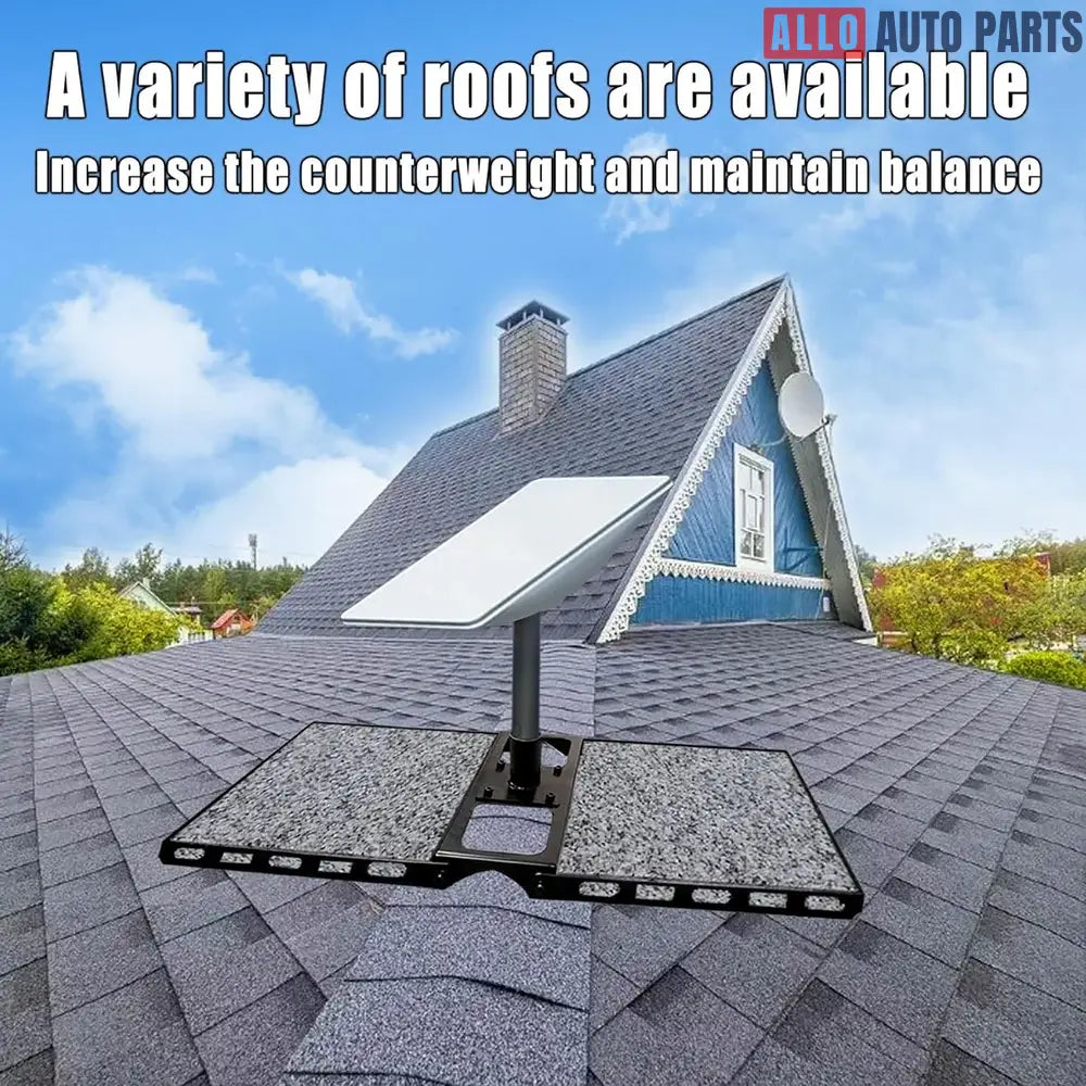 No-Drill Starlink Gen 3 Roof Ridge Mount - Adjustable & Weatherproof - Tesla Exterior Accessories > Starlink