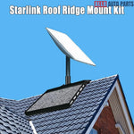 No-Drill Starlink Gen 3 Roof Ridge Mount - Adjustable & Weatherproof - Tesla Exterior Accessories > Starlink