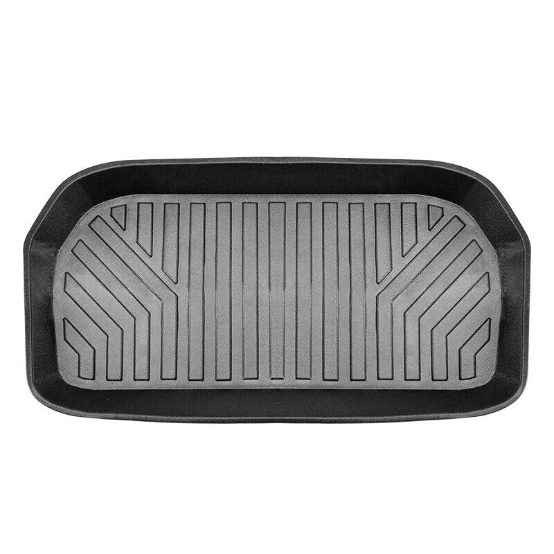 Tesla Model Y Rear Well Front Cargo Trunk Toolbox Boot Liner Kick Floor Mats